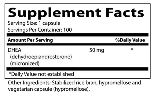 DHEA SR 50mg