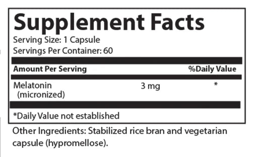 Melatonin SR 3mg